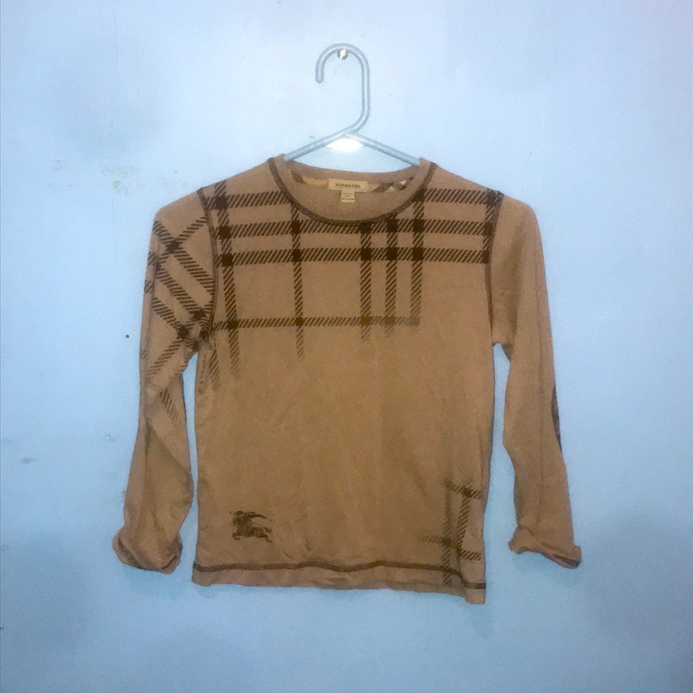 Girls Burberry long sleeve shirt sz s (7)